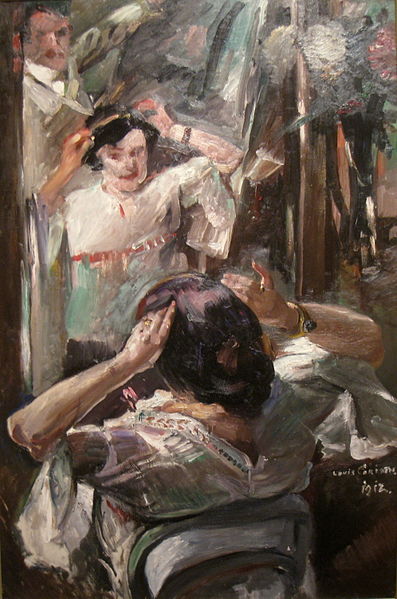 Lovis Corinth At the Mirror